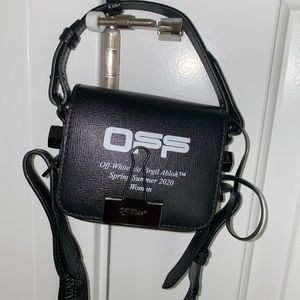 Off-White Diag Baby Flap Bag